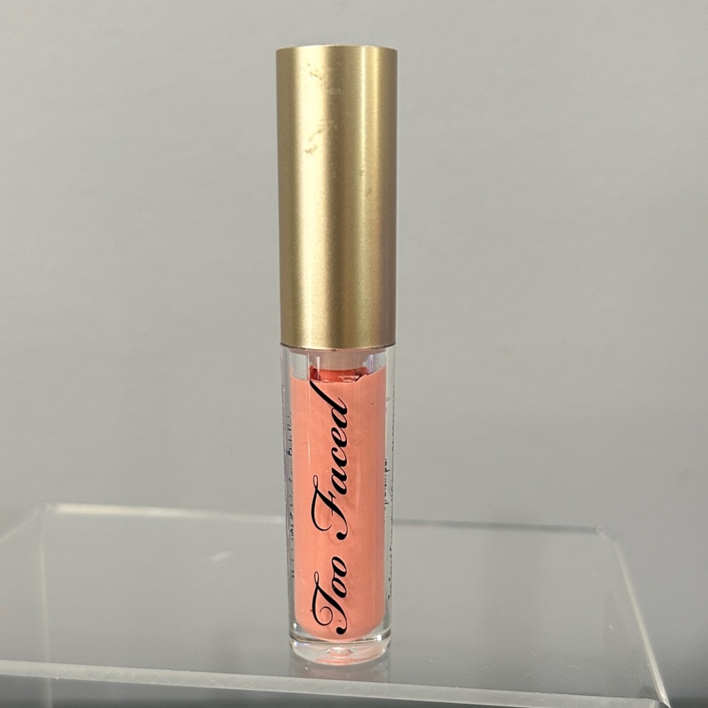 Too Faced Naked Dolly - Soft Coral Pink lip gloss